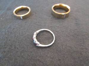 3 Assorted Rings prepersonalized...