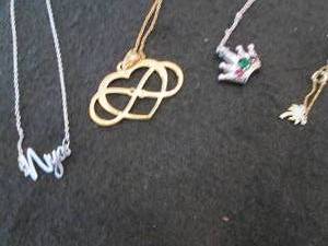 4 Assorted Necklaces prepersonalize...