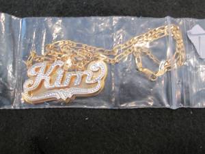 18K Gold Over Sterling Silver Perso...