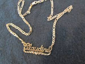 24K Gold Over Sterling Silver Perso...