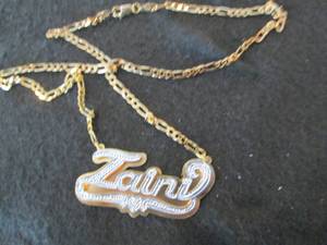 18K Gold Over Sterling Silver Perso...