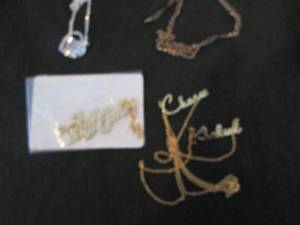 4 Assorted Necklaces prepersonalize...