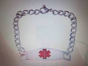 WOMENS MEDICAL ALERT BRACELET Hea...