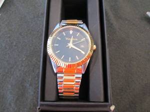 Mens Personalized Diamond Watch op...