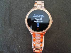 Fossil Womens Gen 5E Rose Gold Ton...