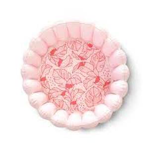 lot 9 image: the BLUSHING PALMS luxe inflatable pool