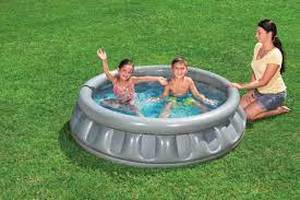 lot 15 image: H2Ogo 60In. X H17In. Space Ship Pool