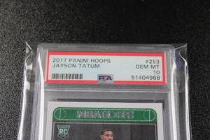 2017 Panini Hoops Jayson Tatum #253 PSA 10 Rookie Card