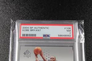 2004-05 SP Authentic Essentials Kobe Bryant #106 PSA 7 10702999  Only 2999 Exist