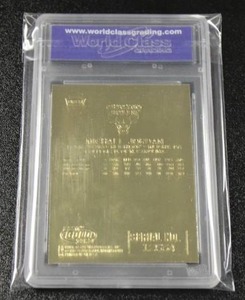 1998 Fleer 23KT Gold Michael Jordan 1986 Rookie RWB Border WCG 10