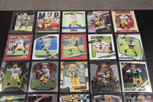 Aaron Rodgers Base Insert & Parallel Football Card Lot  25 Different Cards