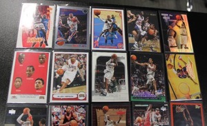 Allen Iverson Base & Insert Basketball Card Lot  25 Different Cards