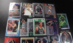 Larry Bird Base & Insert Basketball Card Lot  19 Different Cards