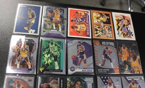 Magic Johnson Base & Insert Basketball Card Lot  20 Different Cards