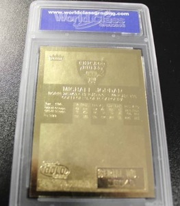 1998 Fleer 23 KT Gold 1986 Rookie RedWhiteBlue Michael Jordan WCG 10