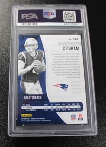 2019 Absolute Jarrett Stidham #122 PSA 9 Rookie Card