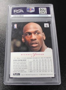 1993-94 Skybox Premium Michael Jordan #45 PSA 8