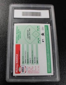 2008 Topps HR History Mickey Mantle #529 GMA 10