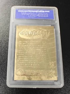 2003 Merrick Mint Laser Line 23 Karat Gold Peyton Manning WCG 10