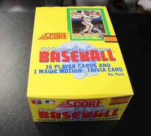 1990 Score Baseball Unopened Box  36 Packs