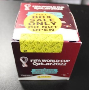 2022 Panini FIFA World Cup Factory Sealed Sticker Box  50 Sticker Packs