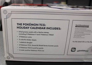Pokemon Holiday Calendar Factory Sealed Advent Calendar