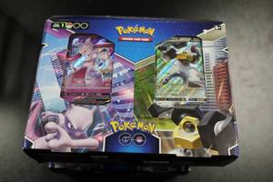 Pokemon Go Factory Sealed Dual Battle Deck Lot  5 Dual Battle Decks  Each Box Has 2 Booster Packs