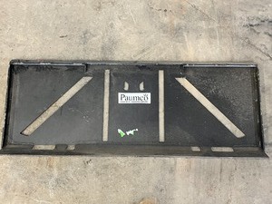 Skid Loader Blank Attachment Plate