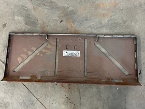 Skid Loader Attachment Plate
