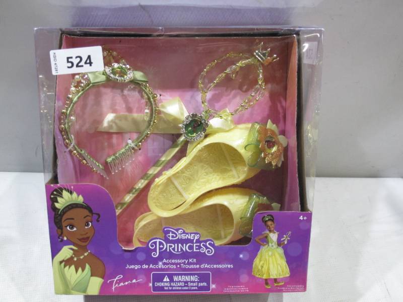 lot 145 image: NEW Disguise Girls Disney Princess Tiana Accessory Kit