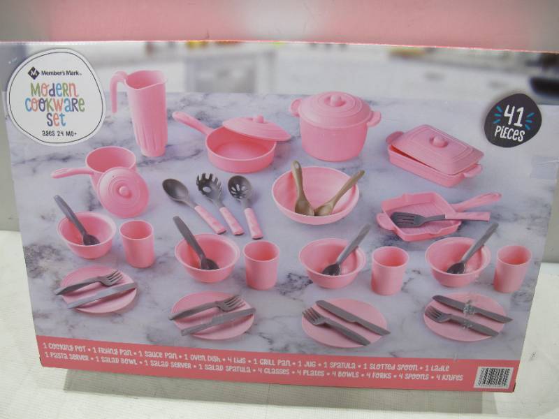  Member's Mark Modern Cookware Set - Pink : Home & Kitchen