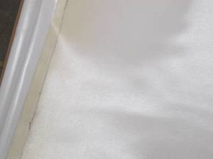 lot 162 image: NEW Vinyl Tarp - 2 x 40  White  White Vinyl Tarp - 20 oz. Heavy Duty