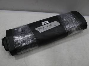 lot 224 image: NEW Vinyl Tarp - 10 x 15  Black  White Vinyl tarp with Grommets - 9 oz. Lightweight Duty - DIRTY
