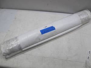lot 227 image: NEW Vinyl Tarp - 12 x 13  White  White Vinyl tarp - 13 oz. Medium Lightweight Duty - DIRTY