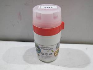 lot 281 image: NEW Trudeau Fuel Dual Food Container, 12 ounce, Red