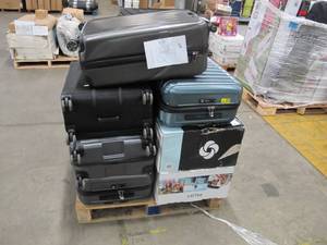 lot 124 image: Pallet of Store Overstock Store and Ecommerce Product and Returns - Luggage