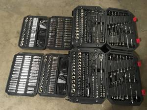 Mix Lot of assorted Husky Mechanic Tool Sets, Customer returns, review all pictures