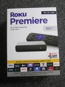 new roku premiere  HD4kHDR stream...