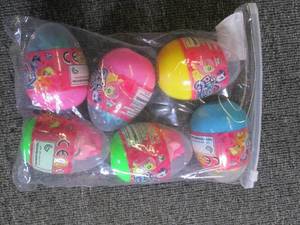 6 pack of new unicorn princess eggs...