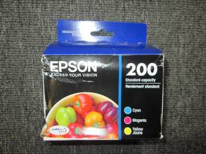 epson 200 color ink never been open...