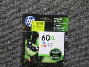 HP 60xl original hp ink  unopened ...