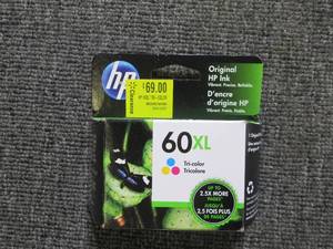 HP 60xl original hp ink unopened...