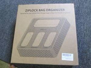 new ziplock bag organizer...