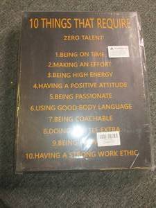 4 new 15 inch x 11 inch 10 things t...