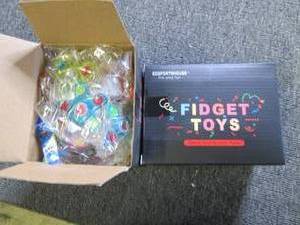 2 new boxes of fidget toys ...