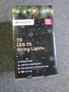 new 70 LED c5 string lights ...