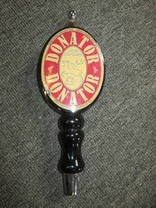 donator beer tap handle ...