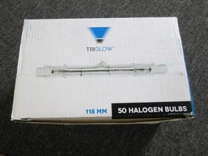 50 new halogen bulbs ...