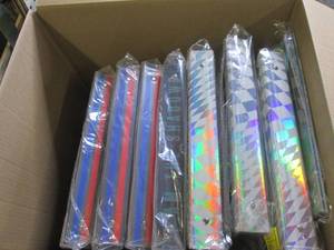 8 new binder bundles ...