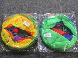 2 new cat tunnels with hanging ball...
